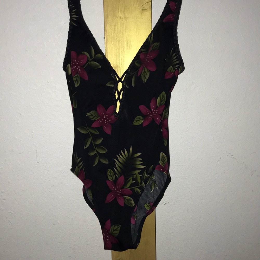 Swimsuit handmade with embroidery Size 10